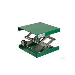 Lifting platform alu, green, 100x100mm, with, adjusting...