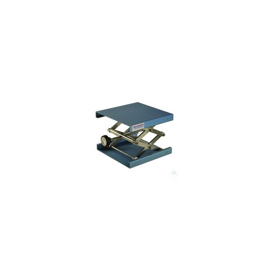 Lifting platform alu blue, 160x130mm, stroke, 60-275mm