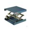 Lifting platform alu blue, 160x130mm, stroke, 60-275mm