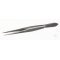 Tweezers, stainless steel, pointed, L=115mm