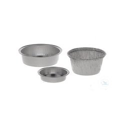 Aluminium bowls, round, 28ml