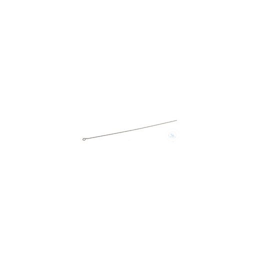 Inoculating eye 18/10 steel for needle holder, KOLLE, L=100mm, D=2,5mm