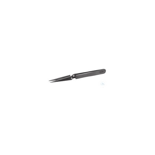 Precision tweezers 18/10 steel extra, pointed, L=120mm
