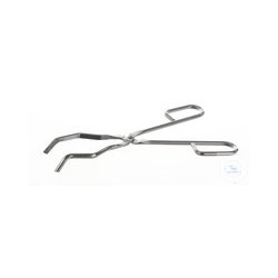 Crucible tongs 18/10 steel, stable type, L=220mm