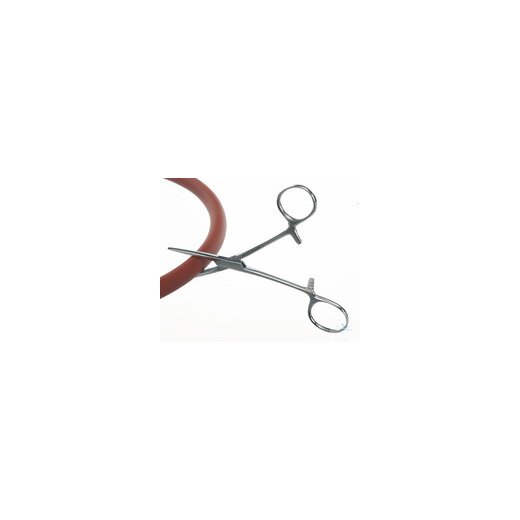 Schlauchklemme, rostfrei, L=160mm