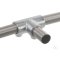90° T-connector f. 3 pipes, malleable cast iron,galvanised, d=26,9mm