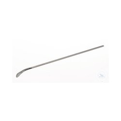 Spatula-spoon shape 18/10 steel, LxW=130x5mm