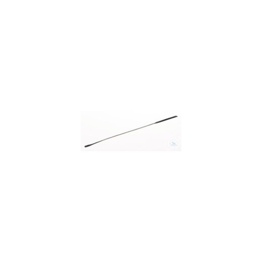 Spoon spatula 18/10 steel, LxW=185x5mm