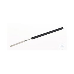 Micro spatula with PVC handle, L=160mm