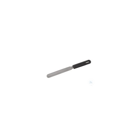 Pharmacists spatula w. handle of PTFE, l=202mm