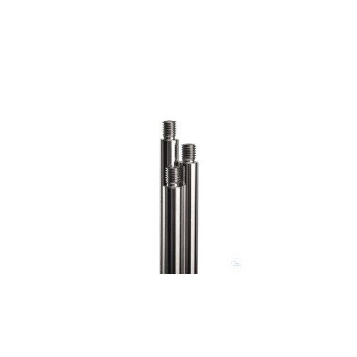 Galvanised steel stand rod, M10, thread, LxD=500x12mm