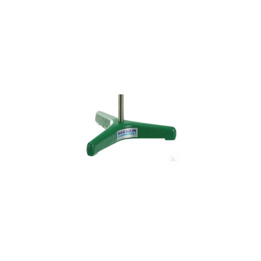 Stativdreifuss Guss, grün lackiert, L=145mm