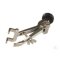 Burette clamp w. sleeve, chrome-plated, d=4-20mm