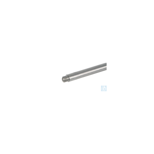 Shaft 18/10 steel f., clamp ring holder, L=150mm