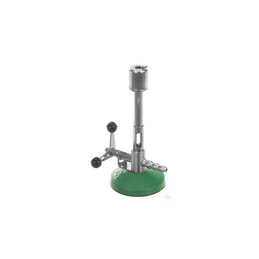 Bunsen burner for propane gas, w., tipping cock, 1300°C