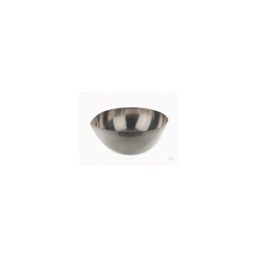 Steaming tray with spout, nickel, D=50mm, H=25mm