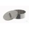 Steaming tray with lid, nickel, D=90mm, H=16mm