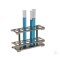 Test tube rack 18/10 steel, demountable, 2x6