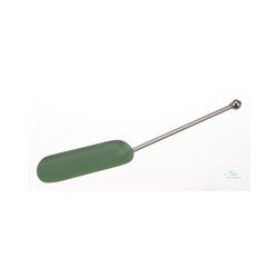 Weighing scoop with knob, 18/10 steel, PTFE, L=235mm
