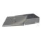 Instrument tray w. lid 18/10, steel, 280x180x60mm