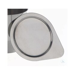 Lid for crucible, 18/10 steel, D=35mm