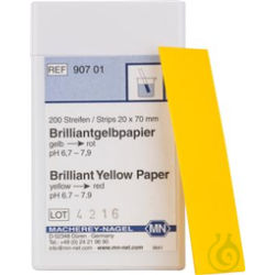 Brilliant yellow paper