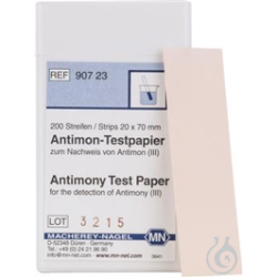 Antimon Testpapier