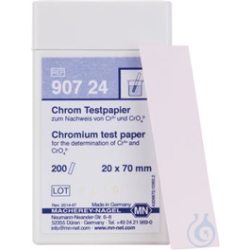 Chrom Testpapier