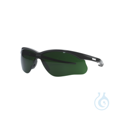 Safety spectacles in face form fitting design with IR/UV...