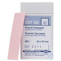 Fluorid Testpapier