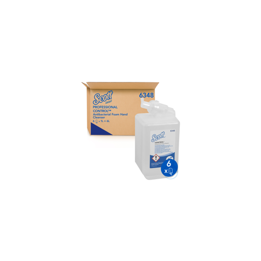 Scott® Control™ antibakterielle Handseife verhindert d. Ausbreitung v. K