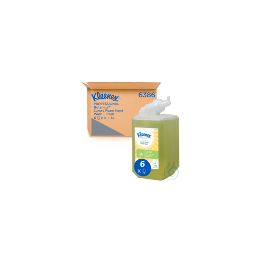Kleenex® Botanics™hand soaps support high hygiene standards and s