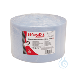 Blue, 2-ply disposable wipe. Designed for a wide range of...
