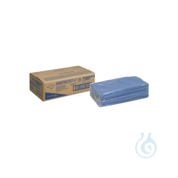 Reusable, blue microfibre cloths. Versatile