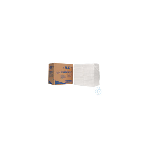 White 1/4-fold wipes, ideal for wiping up sealants from surfaces that need to be polished.