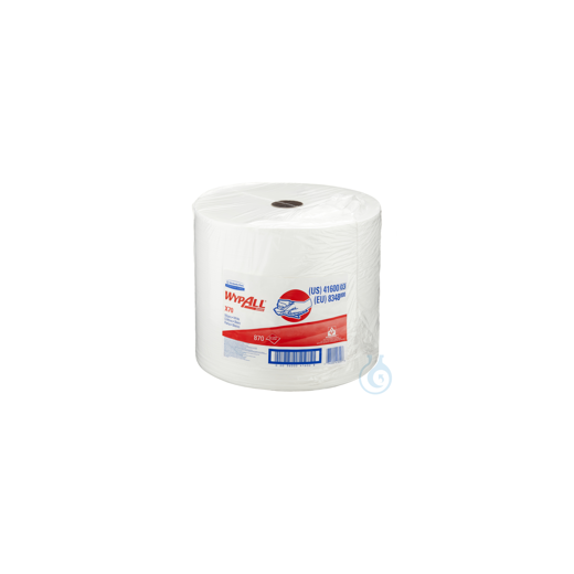WypAll® wipes absorb oil and water three times faster than washed wipes.