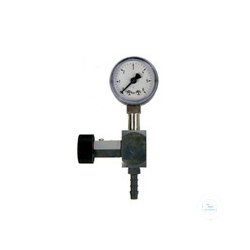Fine-adjustment valve with pressure gauge Accessories for...