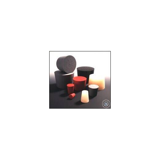 Plug NR, grey, diameter bottom: 18 mm diameter top: 24 mm height: 30 mm