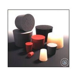 Stopfen NBR, schwarz, Durchmesser unten: 18 mm...