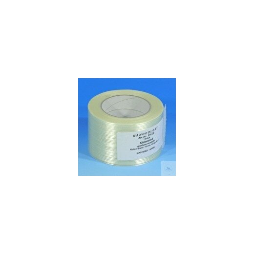 Adhesive tape. NANO, LxW: 50m x 75, glassfibre