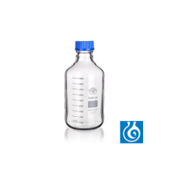 Pressure laboratory bottle GL45, with PP cap and ring...