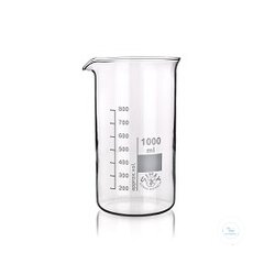 SIMAX beaker, high form, with spout, 800ml, 10pcs....