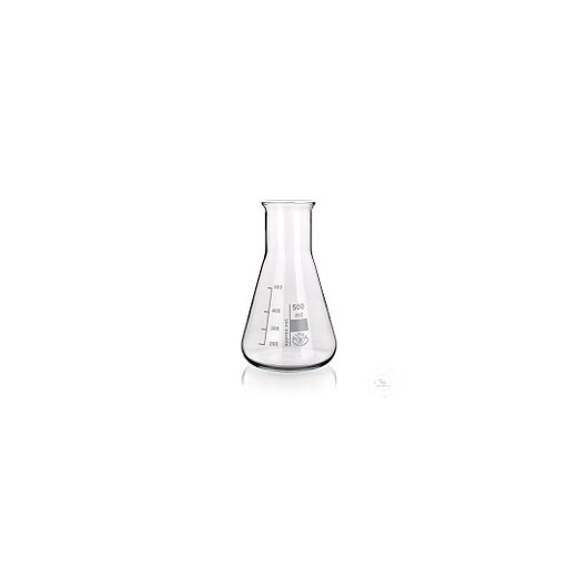 Erlenmeyer flasks wide neck, 250ml, 10pcs, replaces HZ1070234 Erlenmeyer flasks are
