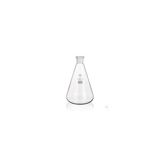 Erlenmeyer flasks with NS 45/40, 5000ml, 2pcs. Erlenmeyer flasks are a fixed