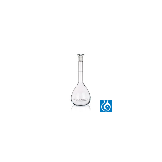 Volumetric flasks with glass stopper NS, 7/16, clear, class A, 5ml, 10pcs. Volumetric flask au