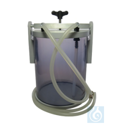 Wasserfalle für Verpackungstester Die Wasserfalle...