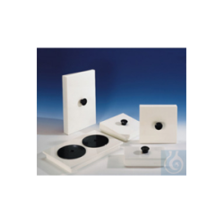 Flat lid/PP white, with handle, (accessory for...