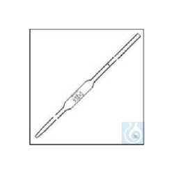 Cream pipette, certified for conformity, 5.05 ml with...