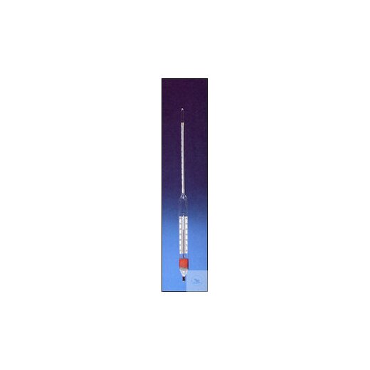 Aräometer 1,200 - 1,250 mit WG-Therm. 0+30°C