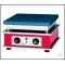 Heating plates, thermostatically controlled and with continuously adjustable